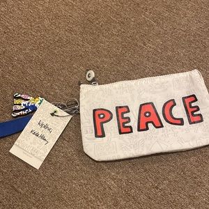 Kipling x Keith Haring Wristlet